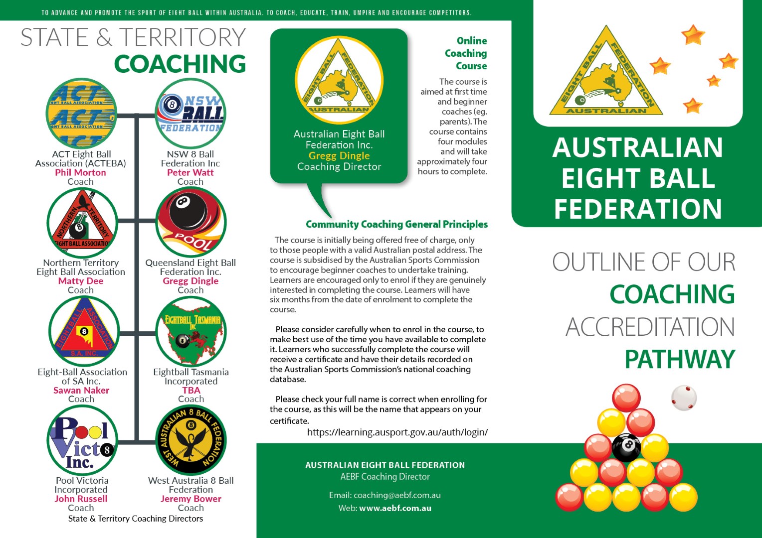 8 ball coach accreditation coaching framework 1